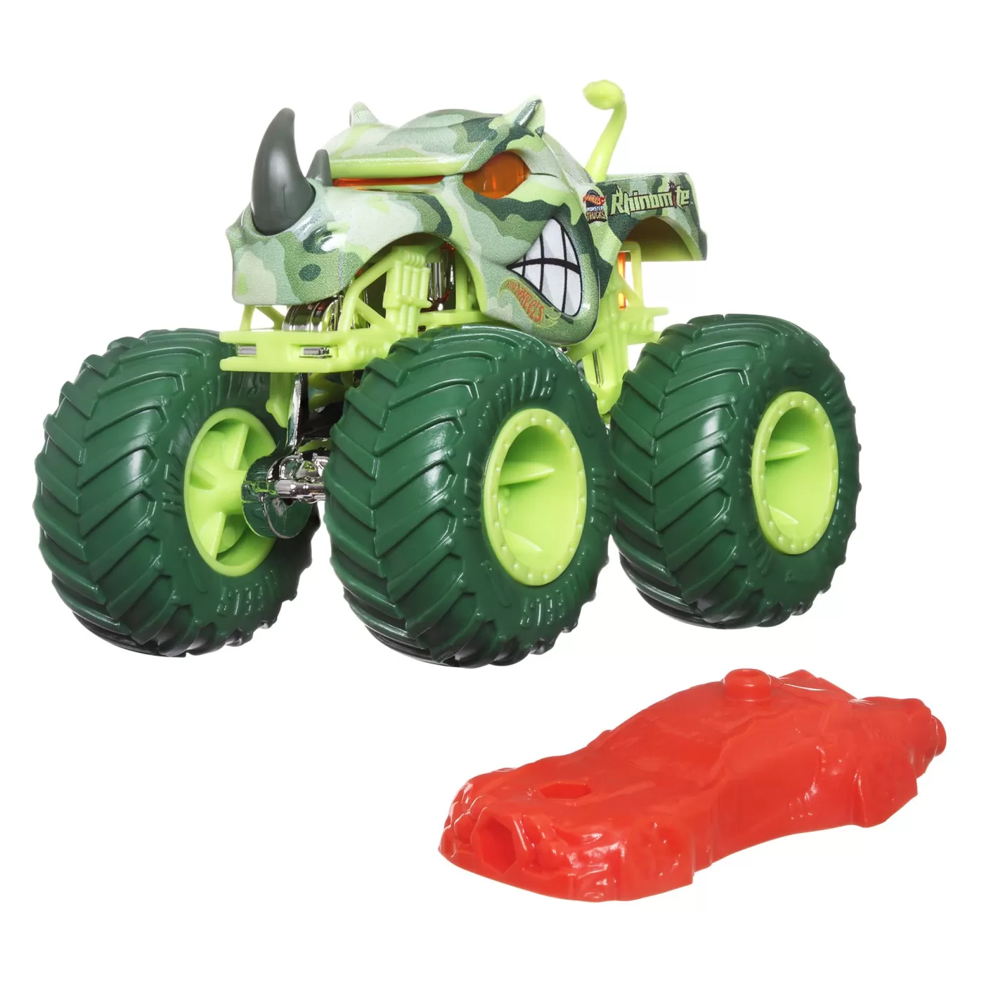 Hot wheels monster truck masinuta rhinomite scara 1:64, varsta de la 3 ani la 14 ani [2]