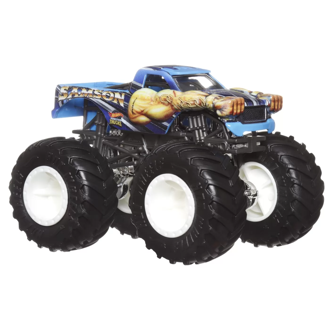 Hot wheels monster truck masinuta samson scara 1:64, varsta de la 3 ani la 14 ani [4]