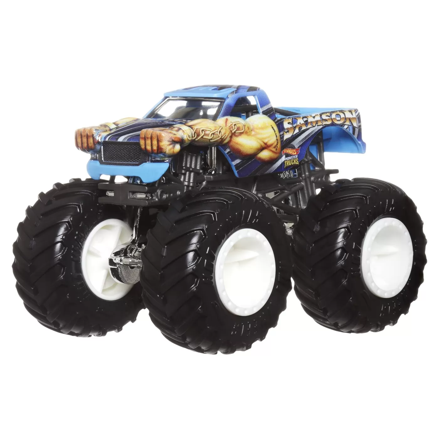 Hot wheels monster truck masinuta samson scara 1:64, varsta de la 3 ani la 14 ani [2]
