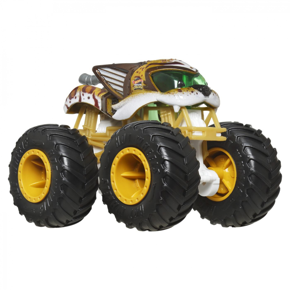 Hot wheels monster truck masinuta scratch attack scara 1:64, varsta de la 3 ani la 14 ani [2]