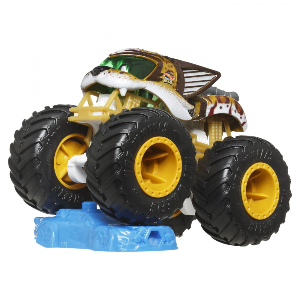 Hot wheels monster truck masinuta scratch attack scara 1:64, varsta de la 3 ani la 14 ani [3]