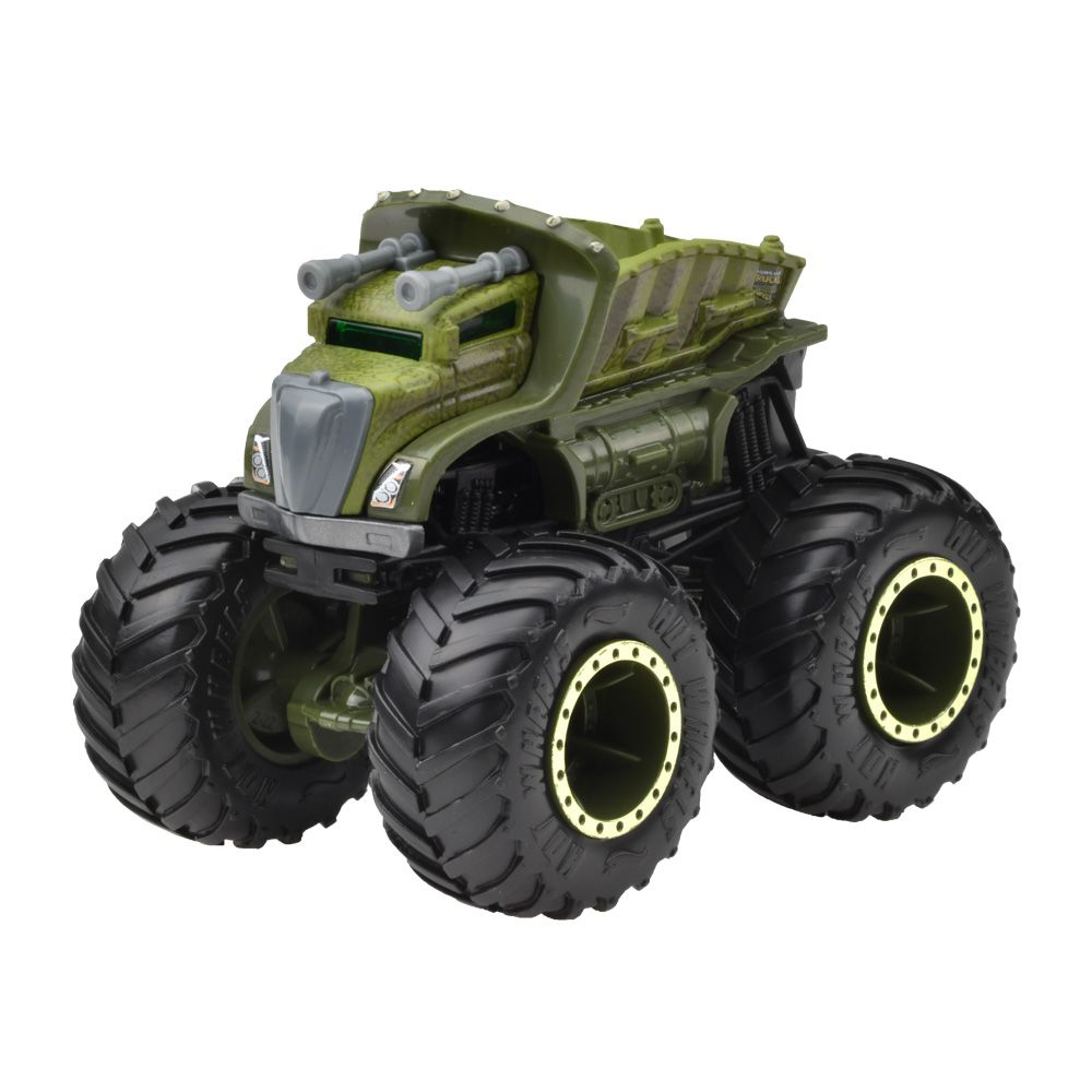 Hot wheels monster truck masinuta triceratops scara 1:64, varsta de la 3 ani la 14 ani [3]