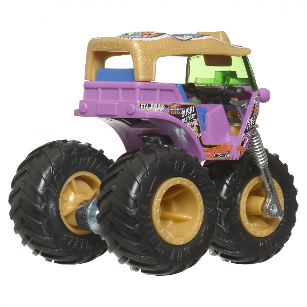 Hot wheels monster truck masinuta tuk nroll scara 1:64, varsta de la 3 ani la 14 ani [3]