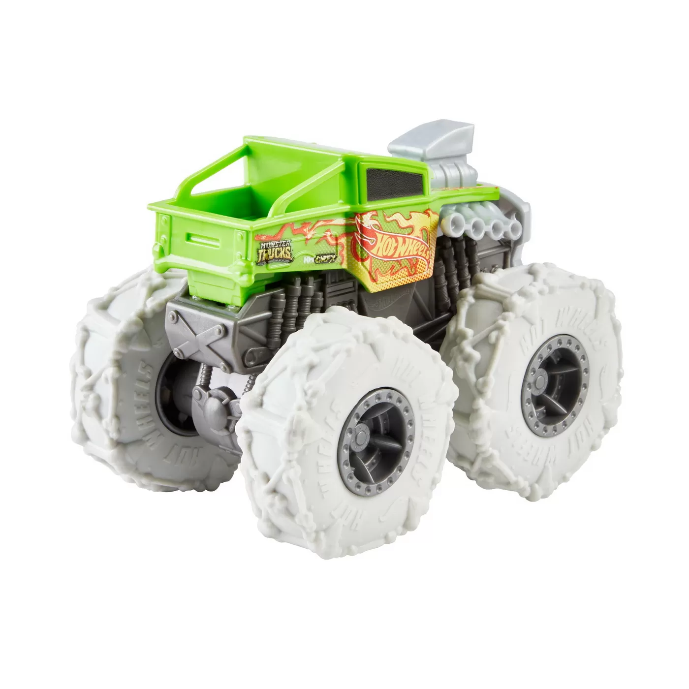 Hot wheels monster truck masinuta twister tredz bone shaker scara 1:43, varsta de la 3 ani la 10 ani [2]