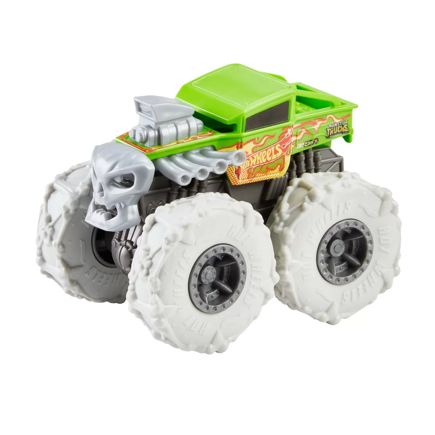 Hot wheels monster truck masinuta twister tredz bone shaker scara 1:43, varsta de la 3 ani la 10 ani [4]
