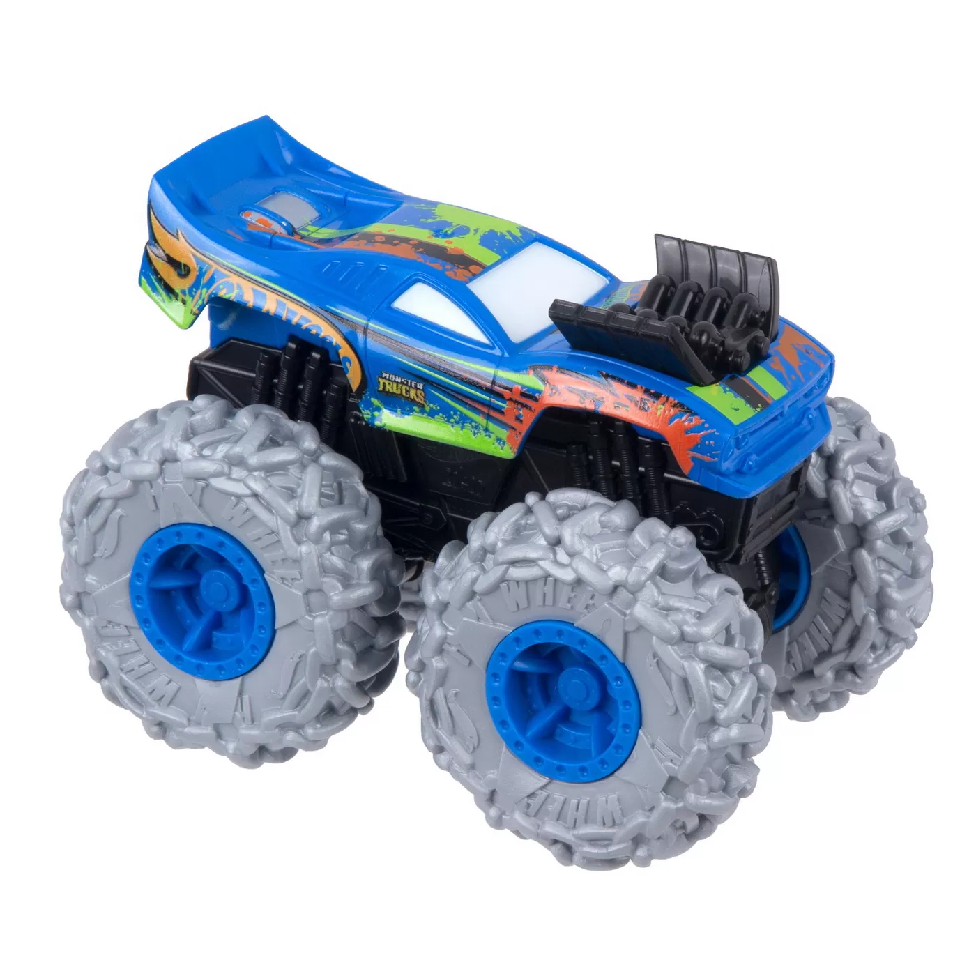 Hot wheels monster truck masinuta twister tredz roger dodger scara 1:43, varsta de la 3 ani la 10 ani [2]