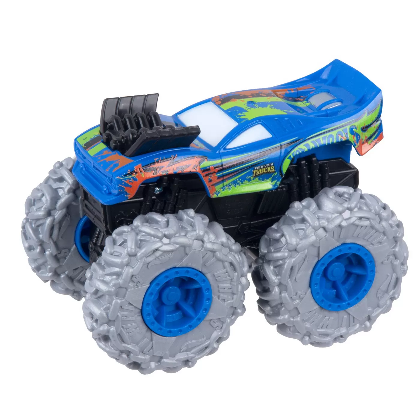 Hot wheels monster truck masinuta twister tredz roger dodger scara 1:43, varsta de la 3 ani la 10 ani [4]