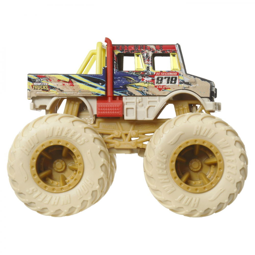 Hot wheels monster truck masinuta unimog scara 1:64, varsta de la 3 ani la 14 ani [3]