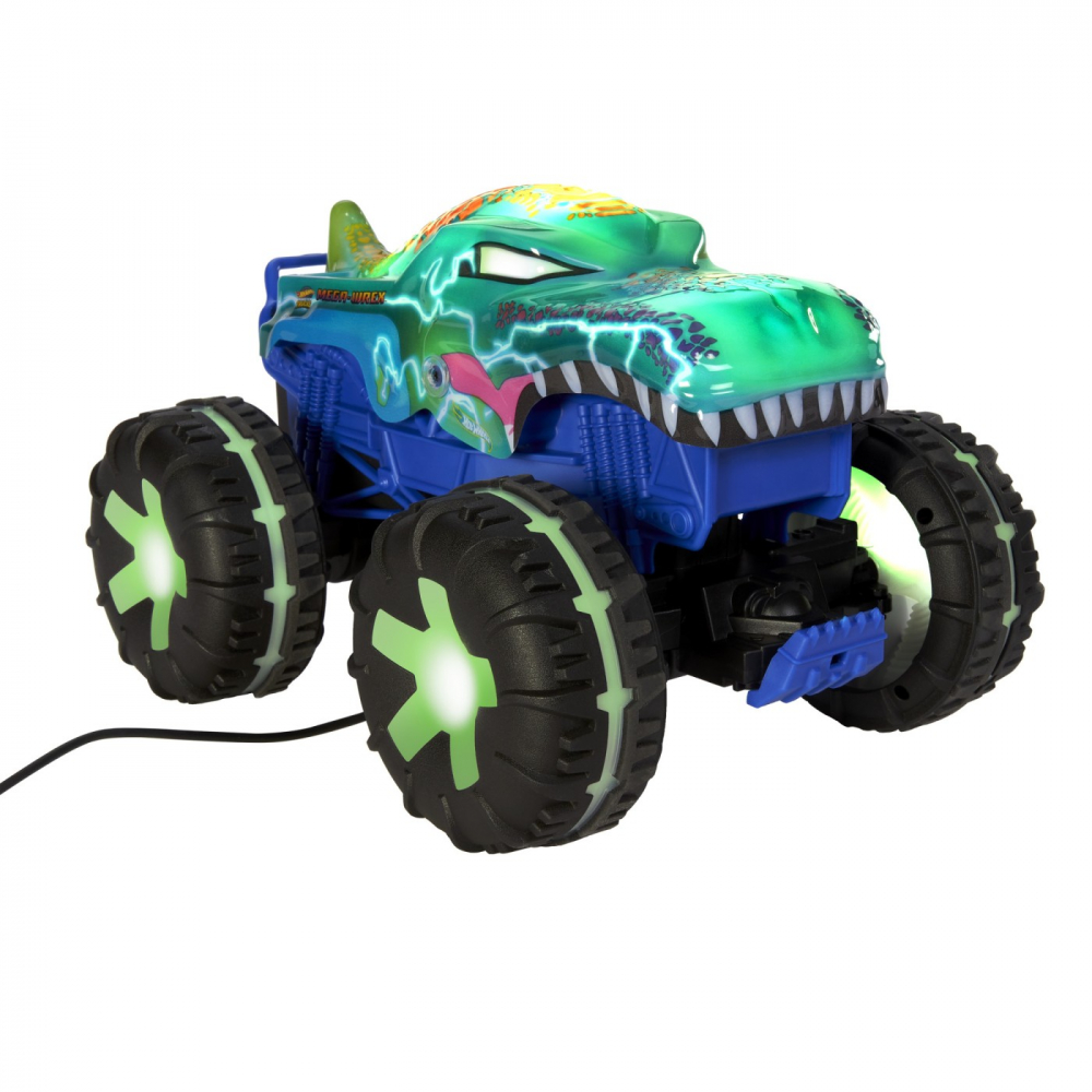 Hot wheels monster truck mega wrex alive rc scara 1 la15, varsta de la 5 ani la 10 ani [6]