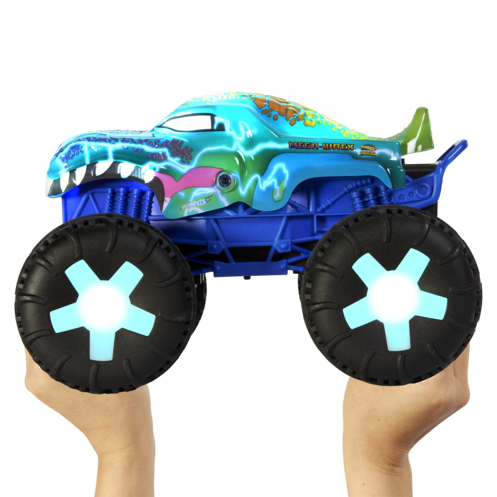 Hot wheels monster truck mega wrex alive rc scara 1 la15, varsta de la 5 ani la 10 ani [5]