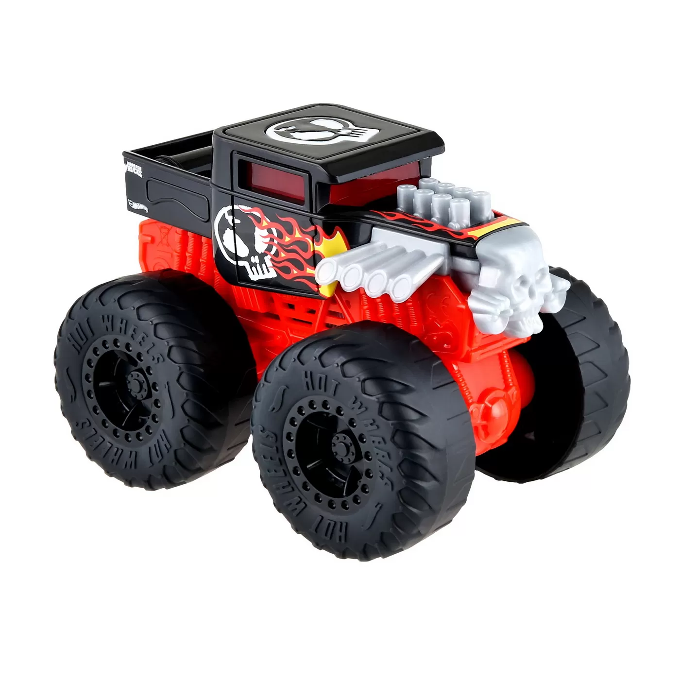 Hot wheels monster truck roarin wreckers bone shaker cu functii si sunete scara 1:43, varsta de la 3 ani la 10 ani [2]