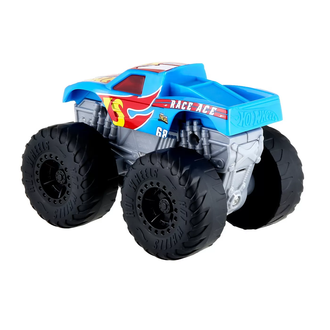 Hot wheels monster truck roarin wreckers race ace cu functii si sunete scara 1:43, varsta de la 3 ani la 10 ani [7]