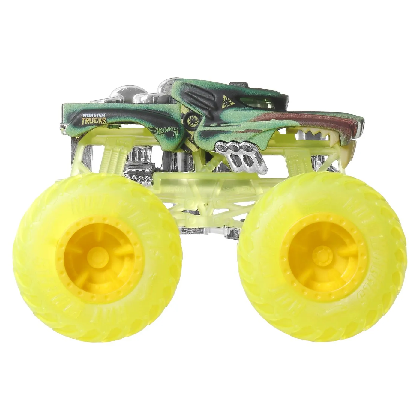 Hot wheels monster truck si masinuta metalica hotweiler, copii varsta 3 ani pana la 12 ani [8]