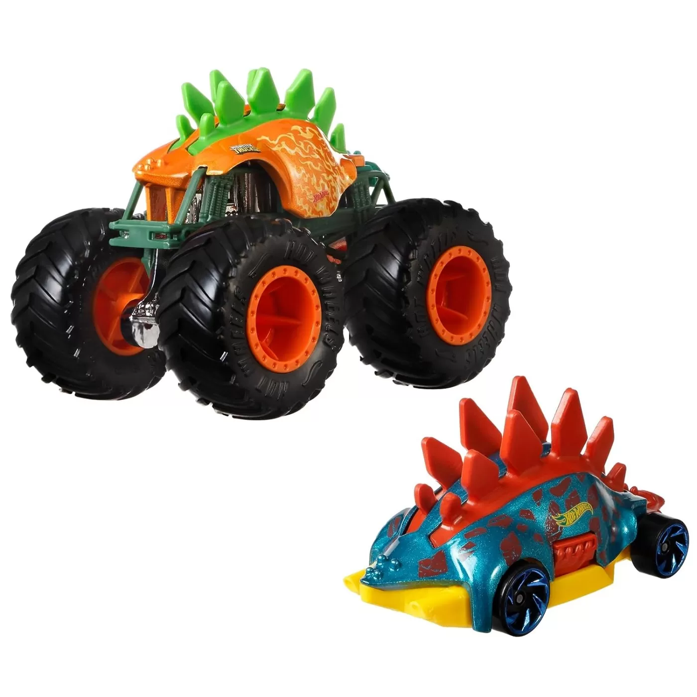Hot wheels monster truck si masinuta metalica motosaurus, varsta de la 3 ani la 12 ani [2]