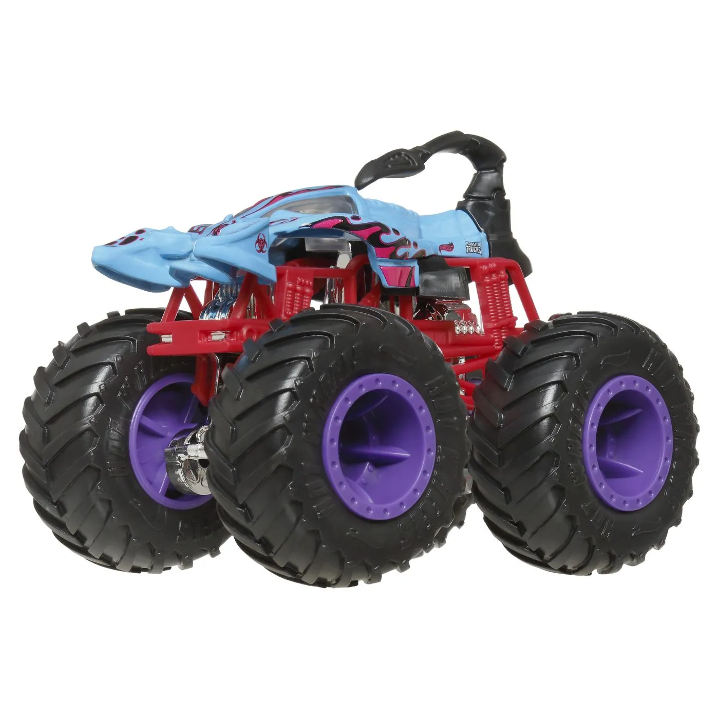 Hot wheels monster truck si masinuta metalica scorpedo, copii varsta 3 ani pana la 12 ani [3]