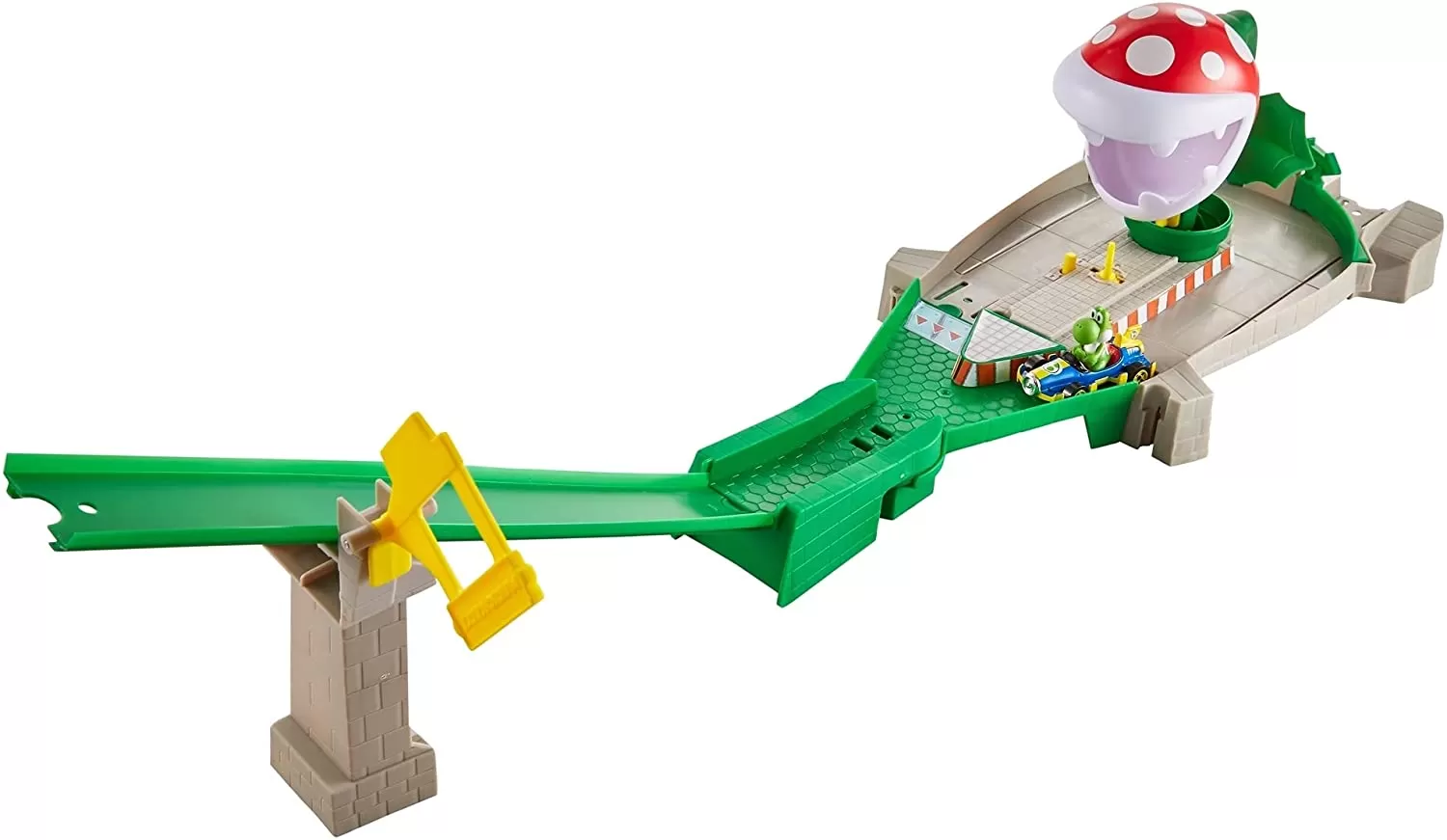 Hot wheels pista mario kart planta piranha, varsta de la 5 ani la 12 ani [5]