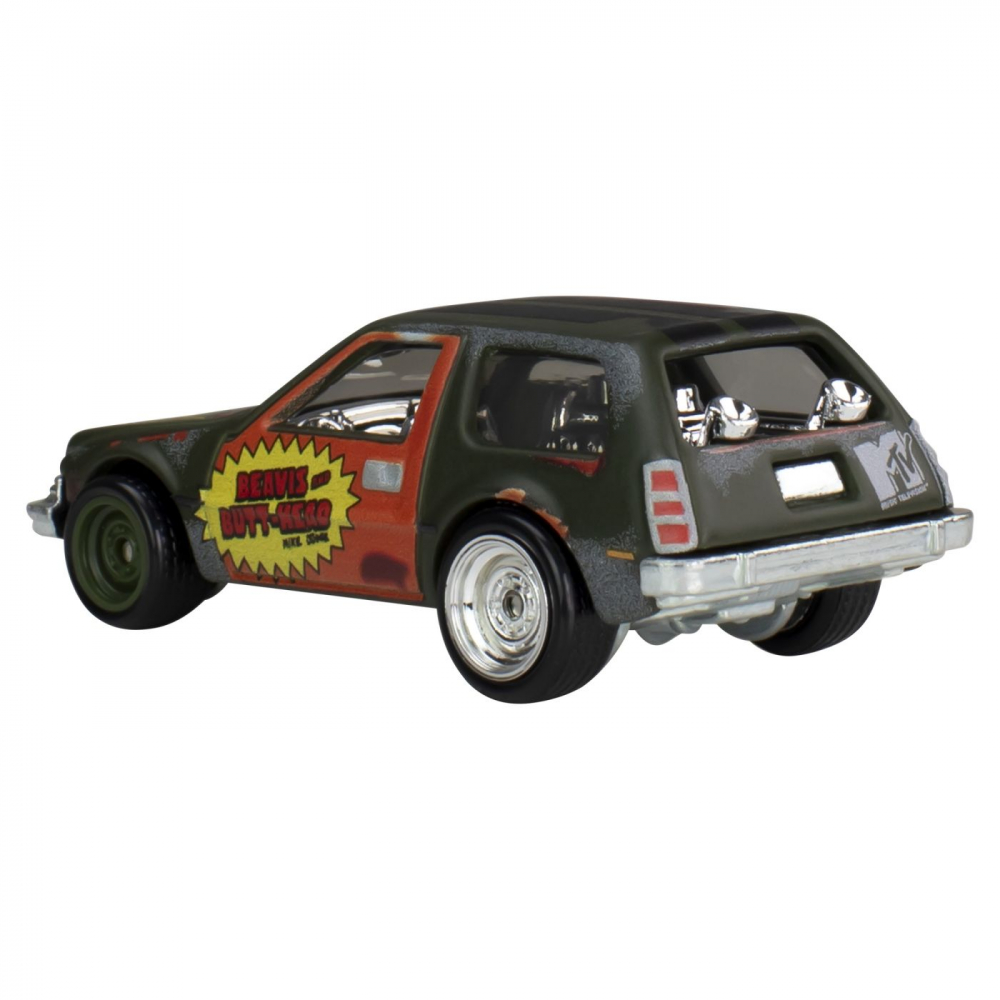 Hot wheels pop culture masinuta metalica beavis and butthead packin pacer 77 scara 1:64, varsta de la 3 ani la 7 ani [5]