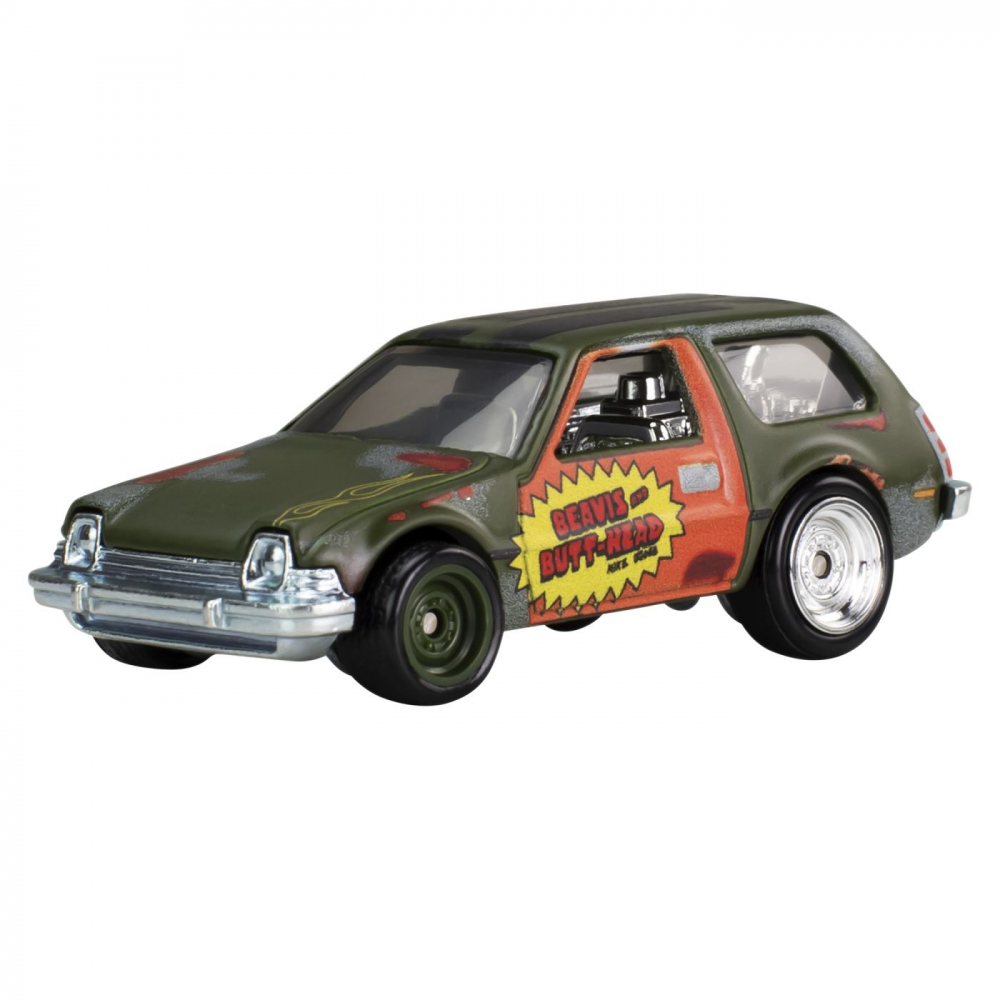Hot wheels pop culture masinuta metalica beavis and butthead packin pacer 77 scara 1:64, varsta de la 3 ani la 7 ani [2]