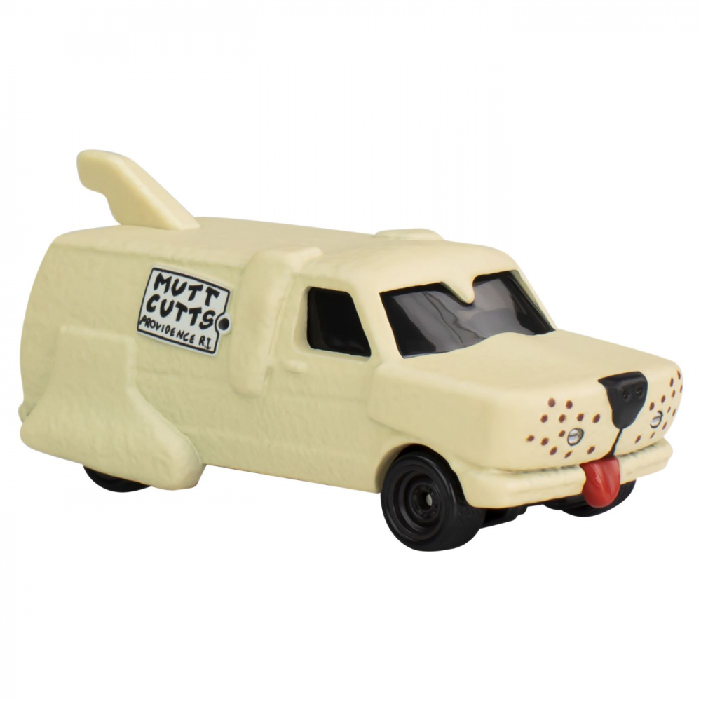 Hot wheels pop culture masinuta metalica dumb and dumber mutt cutts van scara 1:64, varsta de la 3 ani la 7 ani [4]