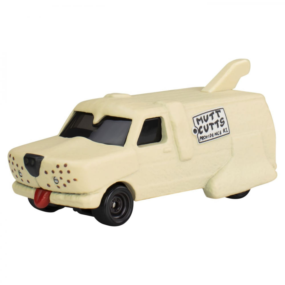 Hot wheels pop culture masinuta metalica dumb and dumber mutt cutts van scara 1:64, varsta de la 3 ani la 7 ani [2]