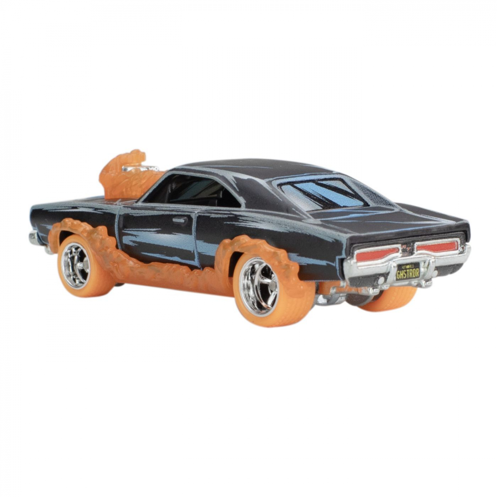 Hot wheels pop culture masinuta metalica ghost rider scara 1:64, varsta de la 3 ani la 7 ani [4]