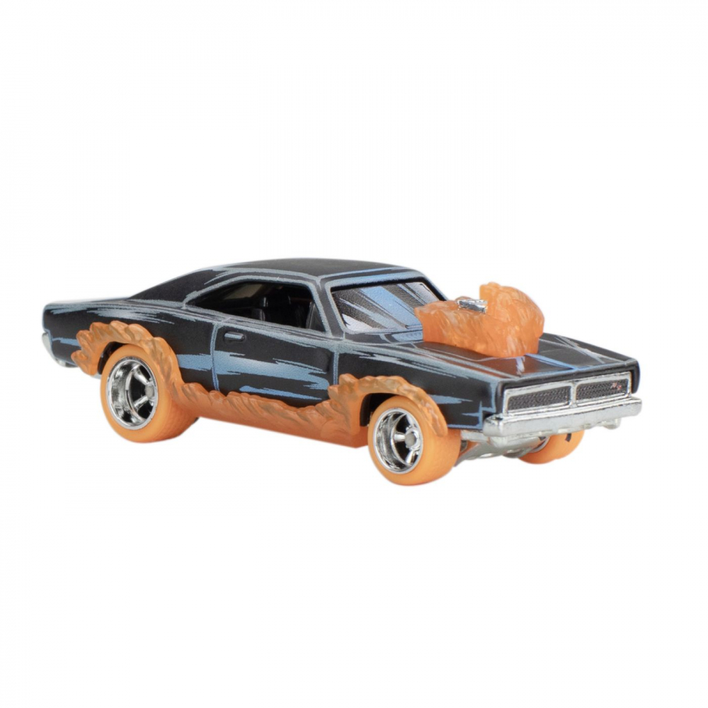 Hot wheels pop culture masinuta metalica ghost rider scara 1:64, varsta de la 3 ani la 7 ani [2]