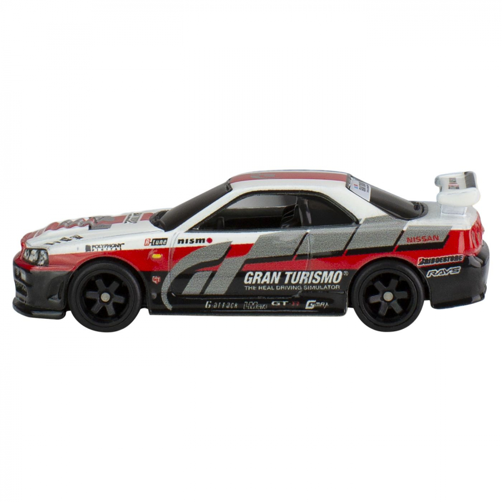 Hot wheels pop culture masinuta metalica gran turismo nissan skyline gt r scara 1:64, varsta de la 3 ani la 7 ani [3]