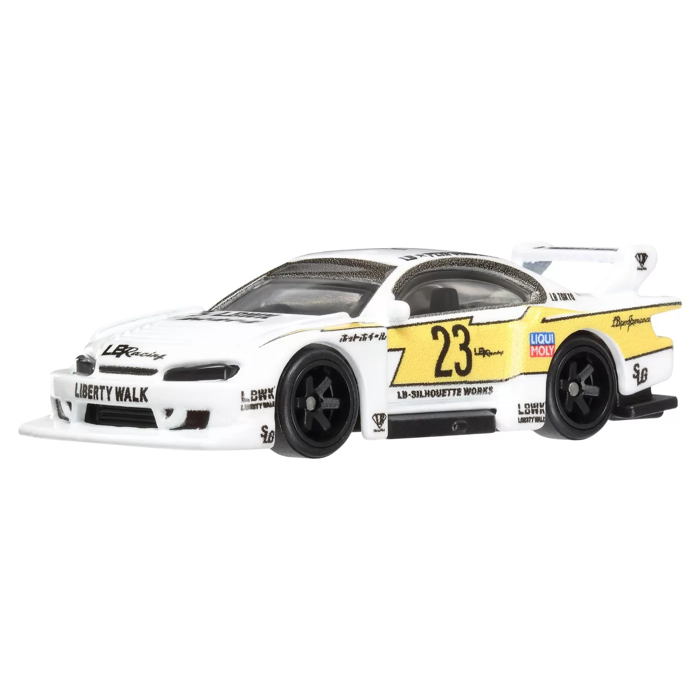 Hot wheels premium boulevard masinuta metalica lb super silhouette nissan silvia scara 1:64, varsta de la 3 ani la +15 ani [2]