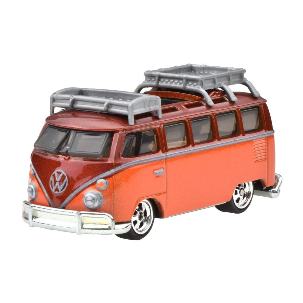 Hot wheels premium boulevard masinuta metalica volkswagen samba bus scara 1:64, varsta de la 3 ani la +15 ani [2]