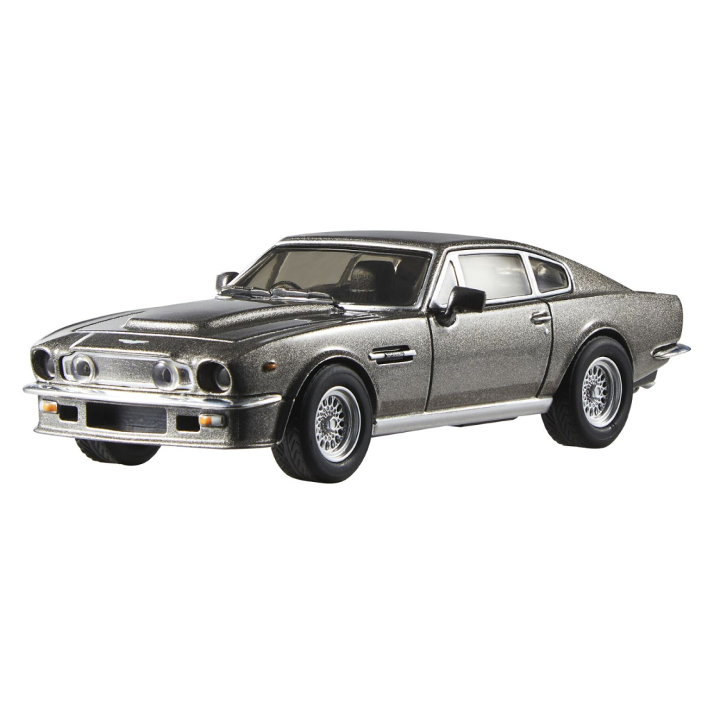 Hot wheels premium real riders masinuta metalica aston martin v8 vantage 1985 scara 1 la 43 [4]