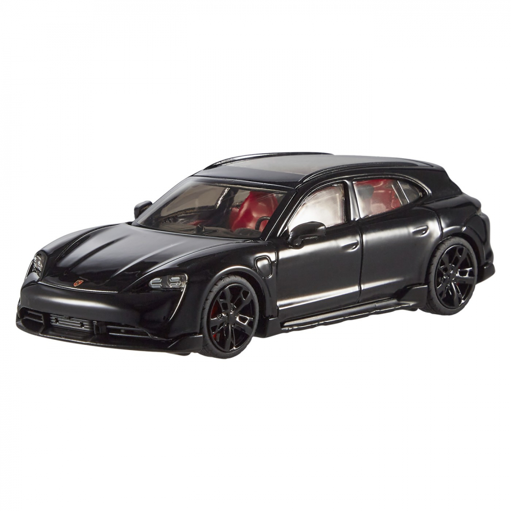 Hot wheels premium real riders masinuta metalica porsche taycan turbo s cross turismo scara 1:43, varsta de la 3 ani la +15 ani [2]