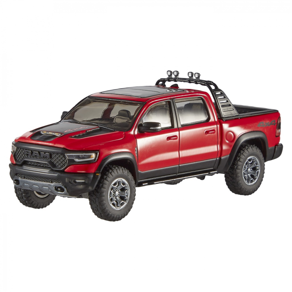 Hot wheels premium real riders masinuta metalica ram 4x4 scara 1:43, varsta de la 3 ani la +15 ani [3]