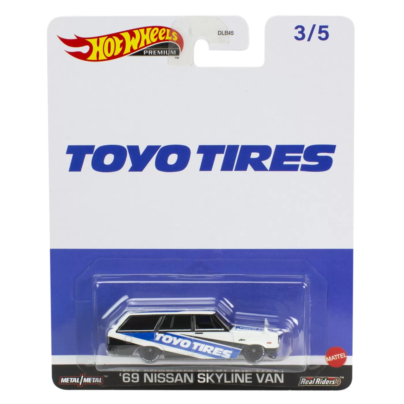 Hot wheels premium real riders pop culture masinuta metalica nissan skyline van 69 scara 1:64, varsta de la 3 ani la 8 ani [1]