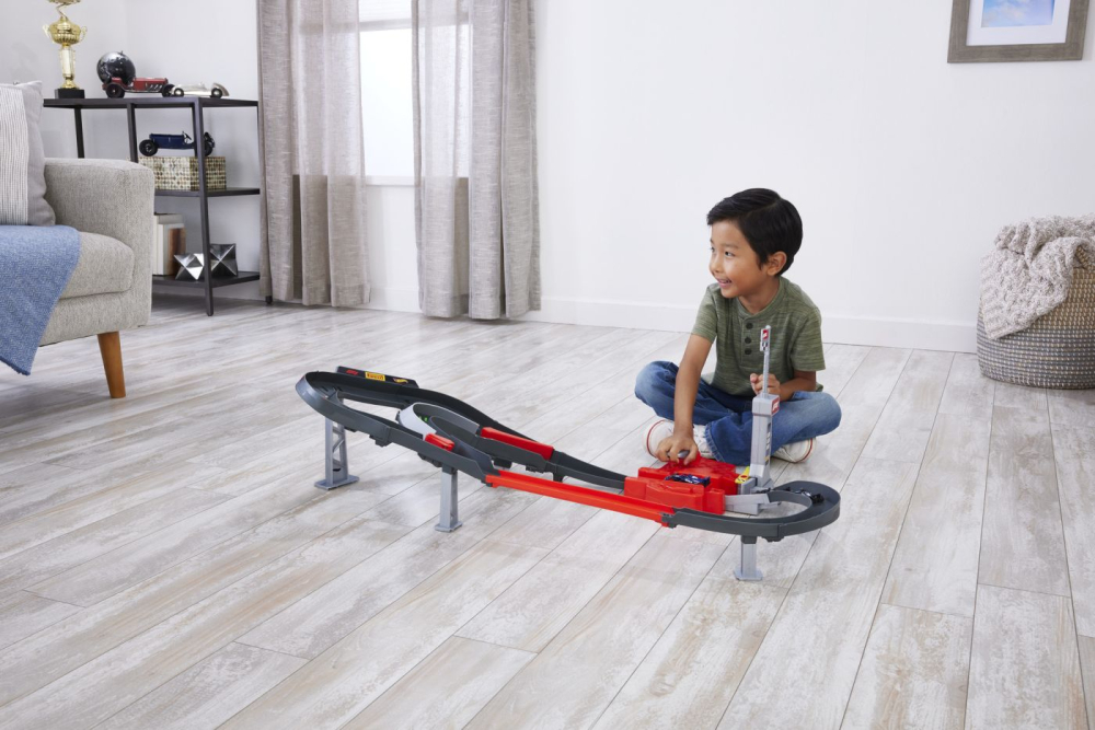 Hot wheels racing curcuit de curse formula 1 cu 3 masinute incluse copii cu varsta peste 4 ani [6]