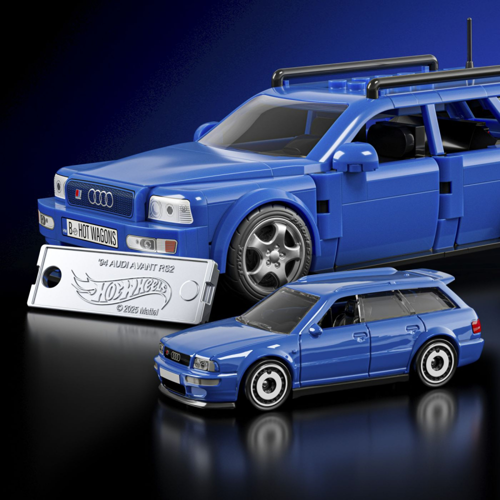 Hot wheels speed series set de constructii audi avant rs2 1994 copii cu varsta peste 10 ani [6]