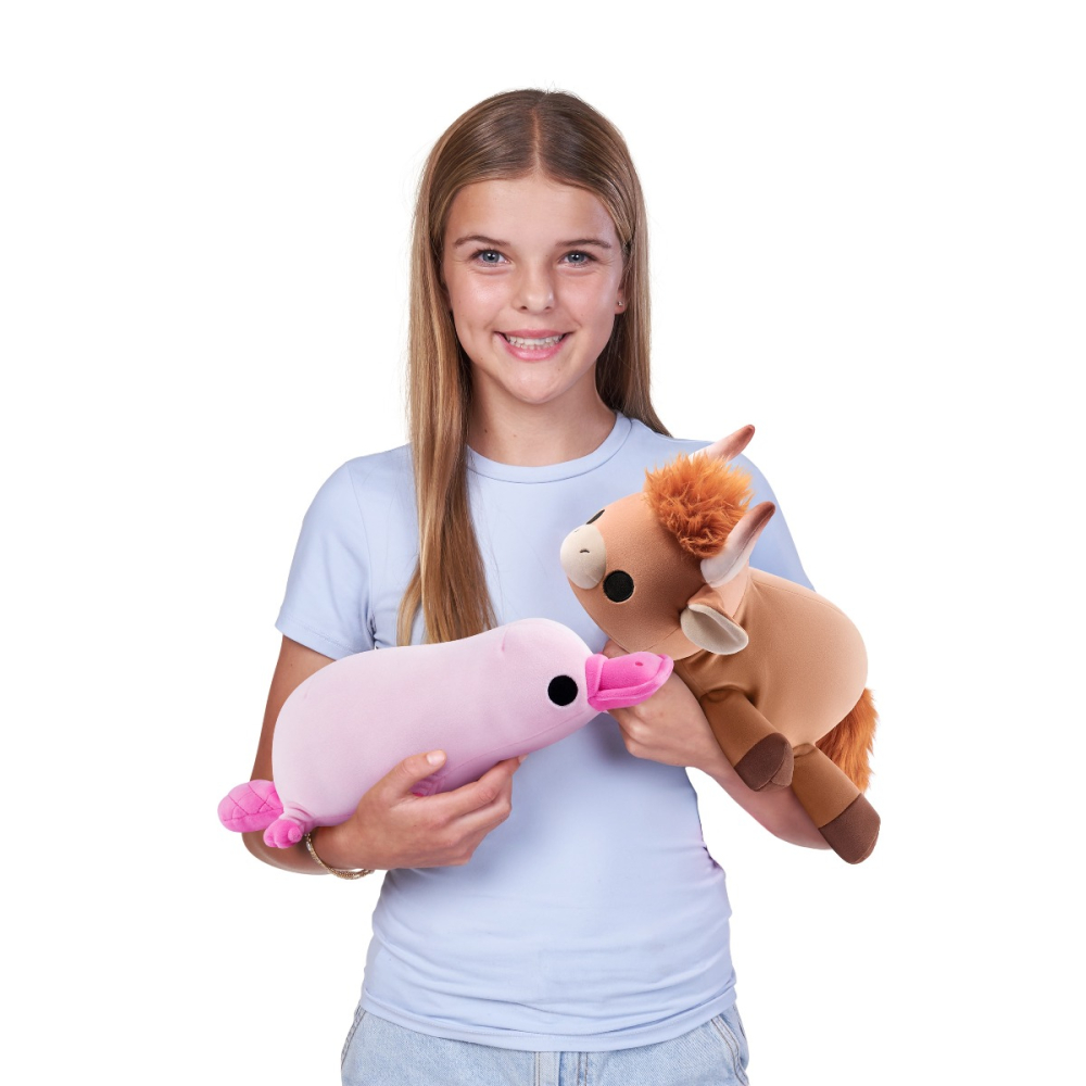 Hug a lumps - Jucarie de plus super-moale, 30 cm, diverse modele, mic, S2 copii varsta 3 ani + [3]