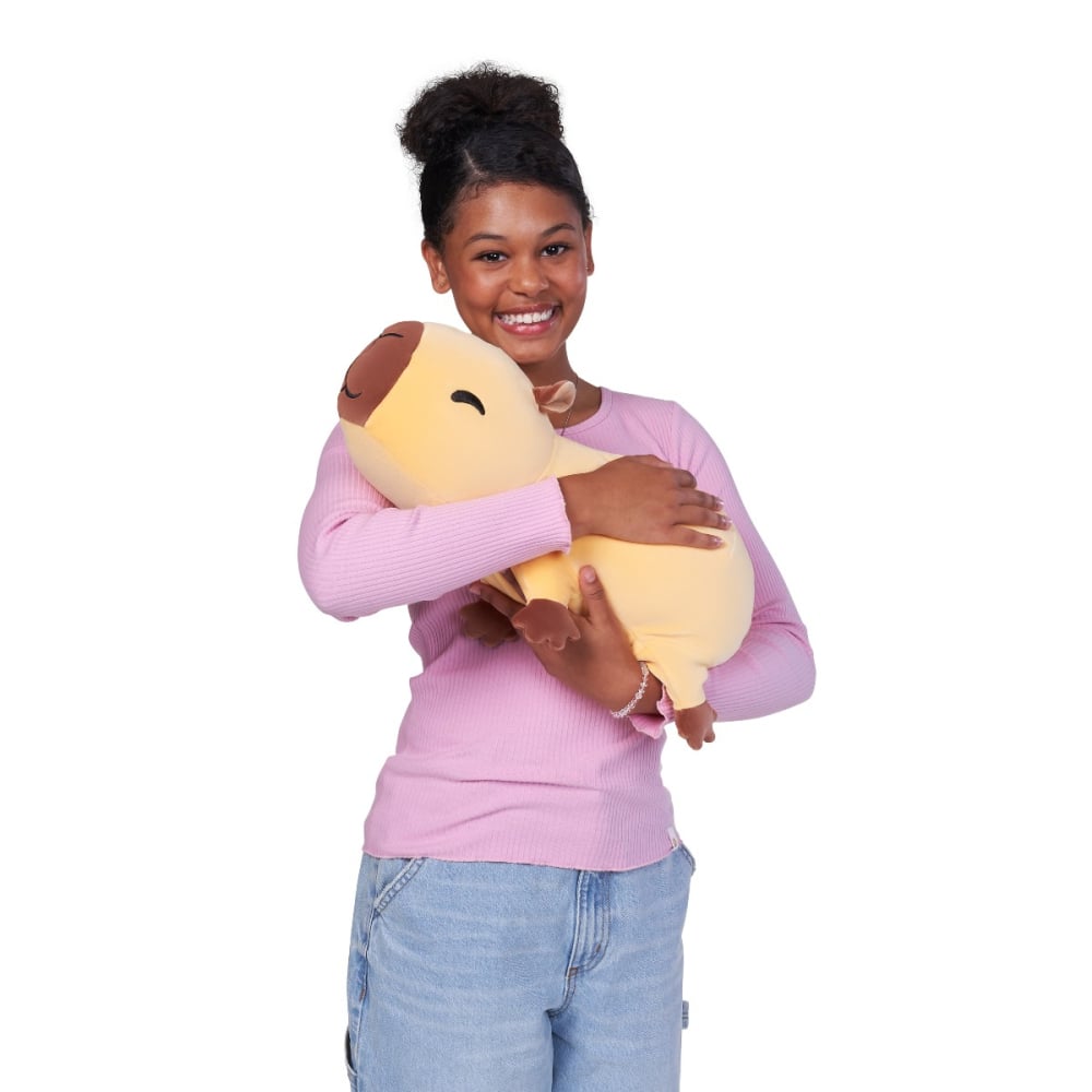 Hug a lumps - Jucarie de plus super-moale, 60 cm, Capybara copii varsta 3 ani + [2]