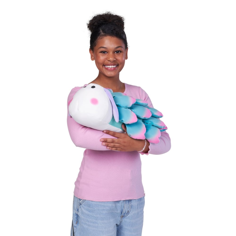 Hug a lumps - Jucarie de plus super-moale, 60 cm, Melc copii varsta 3 ani + [2]