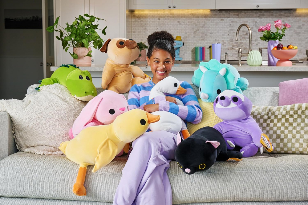 Hug a lumps - Jucarie de plus super-moale, Bunny (Hazel), Iepuras varsta 3-5 ani ,5-7 ani ,7-9 ani, Unisex [5]