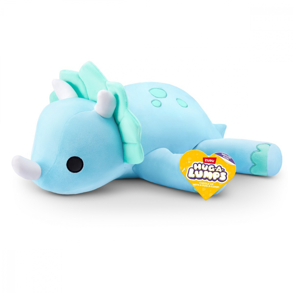 Hug a lumps - Jucarie de plus super-moale, Dino (Delilah), Dinozaur varsta 3-5 ani ,5-7 ani ,7-9 ani, Unisex [1]