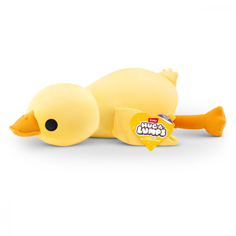 Hug a lumps - Jucarie de plus super-moale, Duck (Baile), Ratusca varsta 3-5 ani ,5-7 ani ,7-9 ani, Unisex [1]