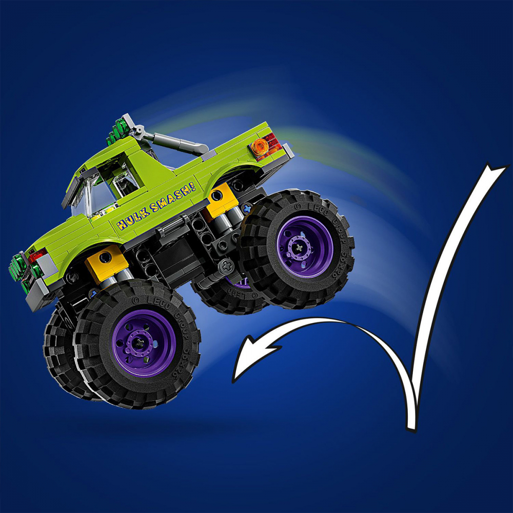 Hulk în vehicul de teren contra lui Thanos cod lego 76312, varsta de la 7 ani la 11 ani [6]