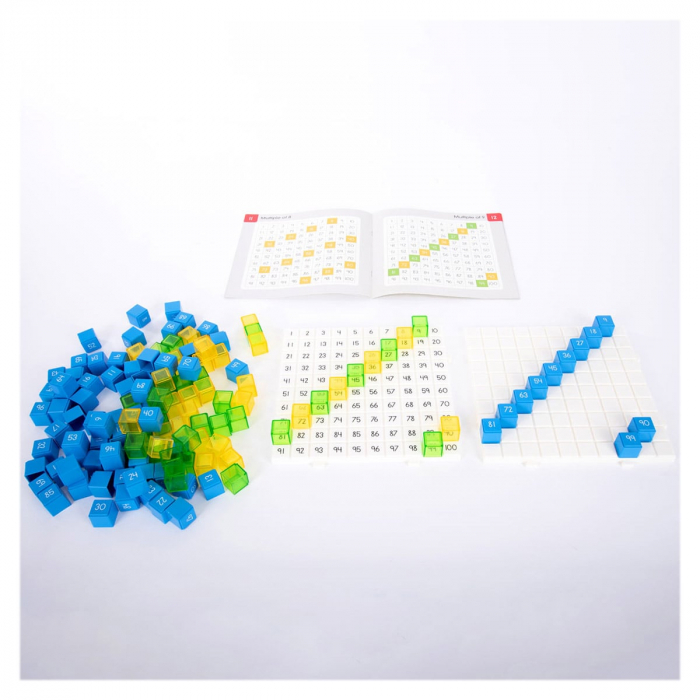 Hundred Board, set activitati cu numere 1-100, 5+ ani [5]