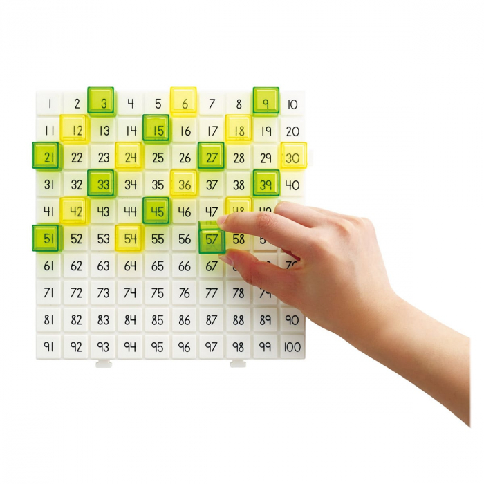 Hundred Board, set activitati cu numere 1-100, 5+ ani [4]