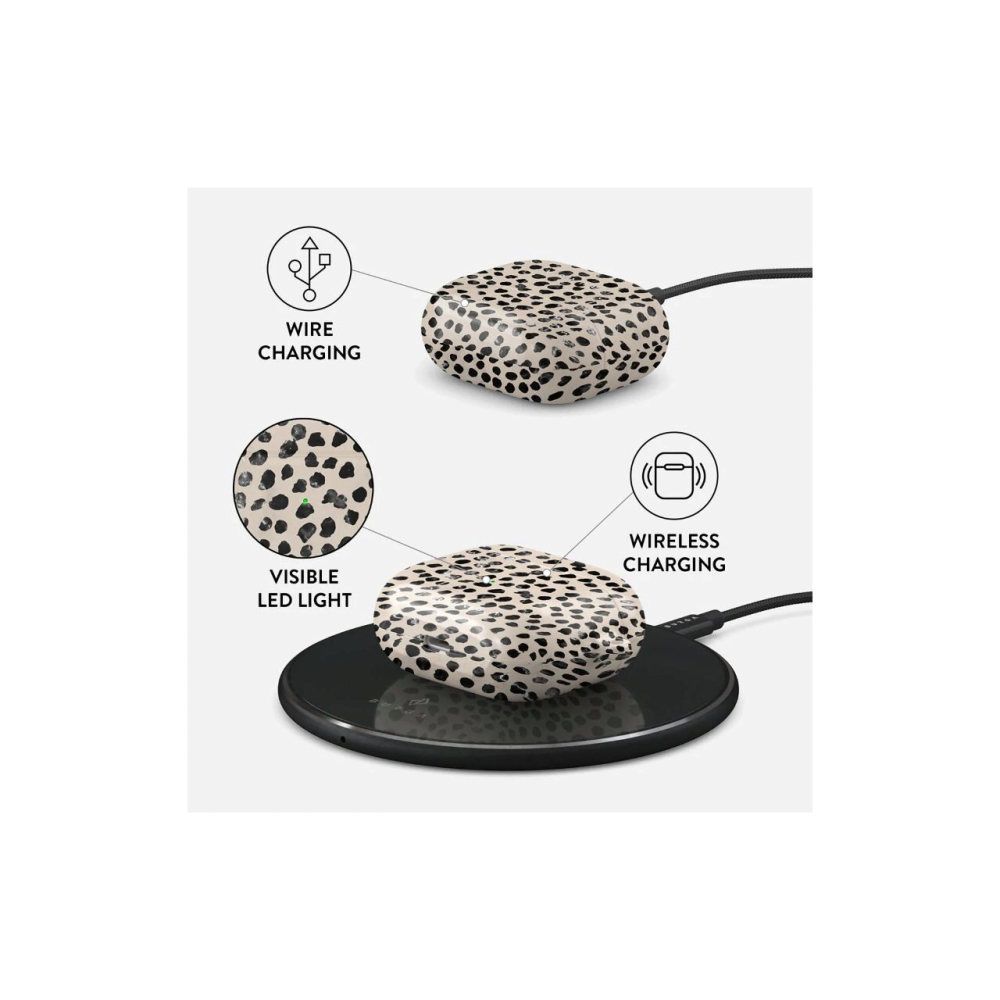 Husa Airpods 3 Burga Hard Shell Almond Latte [2]