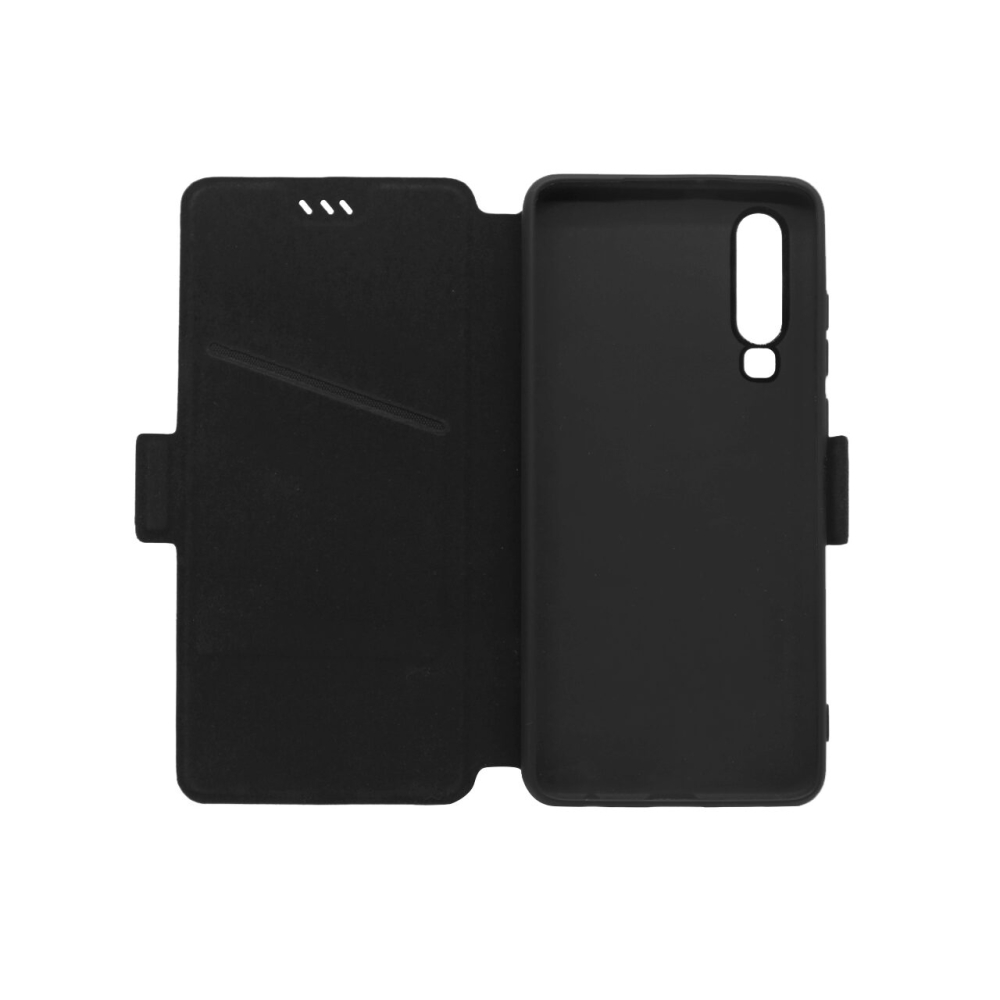 Husa Huawei P30 Lemontti Book Elegant Negru [2]