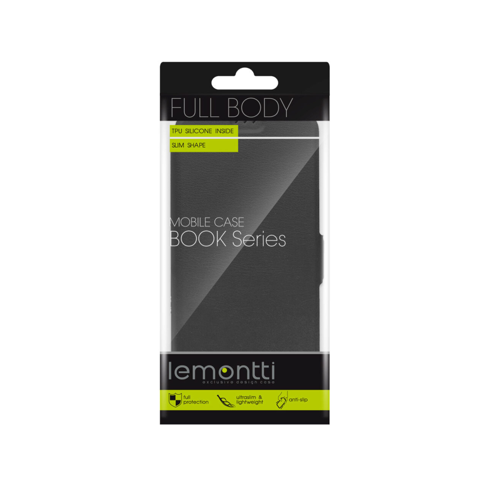 Husa Huawei P30 Lemontti Book Elegant Negru [4]
