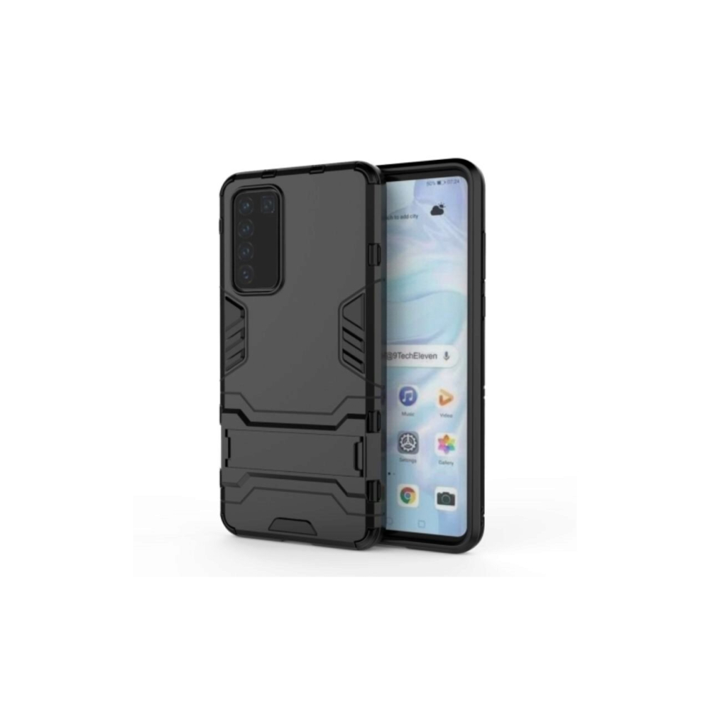 Husa Huawei P40 Lemontti Shockproof Case Black [3]