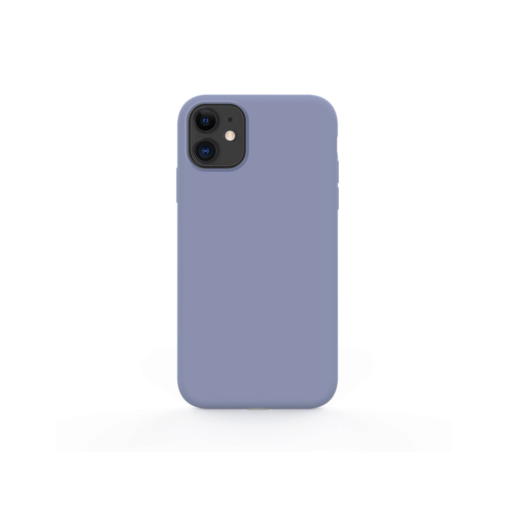 Husa iPhone 11 Lemontti Silicon Soft Slim Lavender Gray [2]