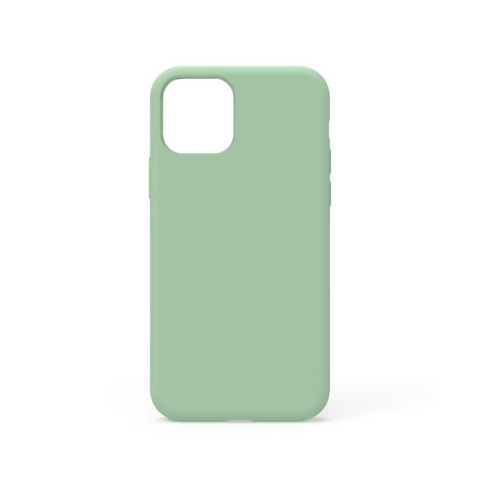 Husa iPhone 11 Pro Lemontti Liquid Silicon Light Green [10]